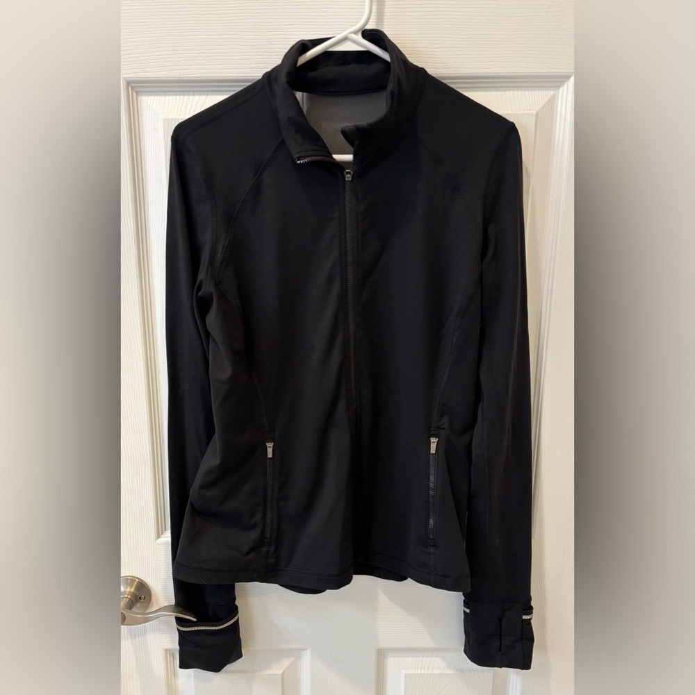 Victorias Sport Black Zip-Front Women's Jacket